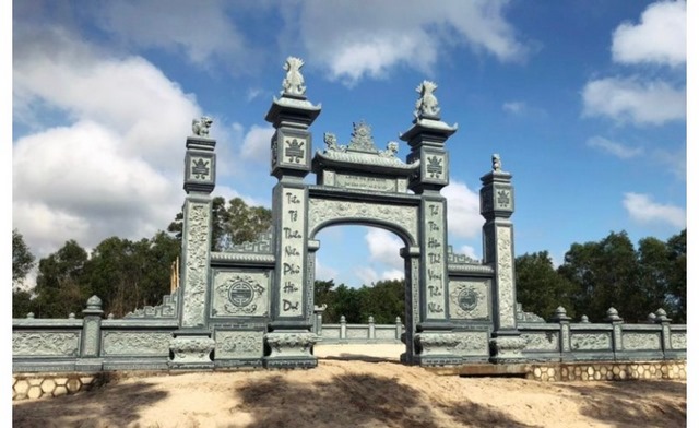 Gợi ý mẫu cổng khu lăng mộ